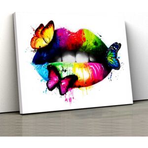 Tablou Canvas - Butterfly Lips 40x65 cm(120,00 Lei)