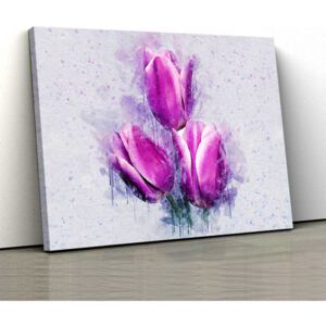 Tablou Canvas - Pink Tulips 40x65 cm(120,00 Lei)