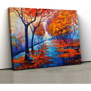 Tablou Canvas - I Love Autumn 50x80cm (150,00 Lei)