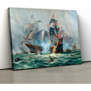 Tablou Canvas - War 30x50cm (80,00 Lei)