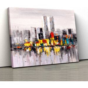 Tablou Canvas - New York Skyline 30x50cm (80,00 Lei)