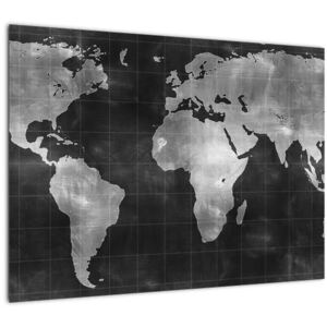 Tablou - Harta lumii (70x50 cm)