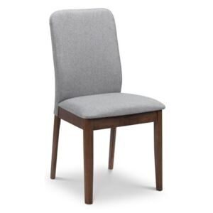 Set de 2 scaune tapitate Union, Gri, 89 x 48 x 50 cm