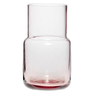 Vază din sticlă Hübsch Alstromeria, roz