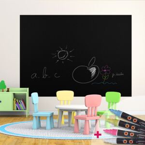 Set autocolant tablă de scris și marker Ambiance Blackboard