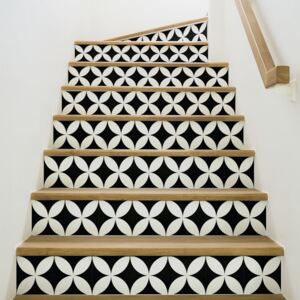 Set 2 autocolante pentru scări Ambiance Alvaro, 15 x 105 cm