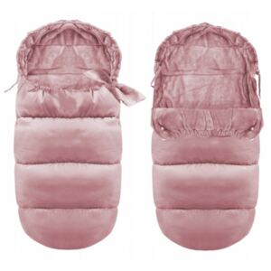 Sac de dormit copii footmuff ICE BABY Luxury 4 în 1 - 90x50 cm - roz