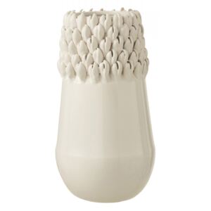 Vaza alba din ceramica 34 cm Ibiza J-Line