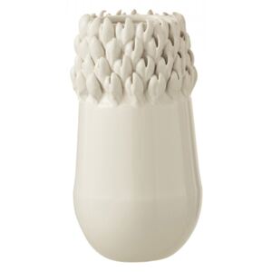 Vaza alba din ceramica 27 cm Ibiza J-Line