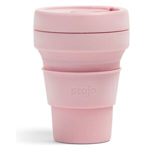 Cană pliabilă Stojo Pocket Cup Carnation, 355 ml, roz