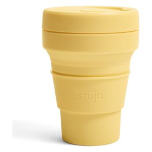 Cană pliabilă Stojo Pocket Cup Mimosa, 355 ml, galben