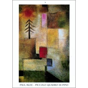 P.Klee - Piccolo Quadro Di Pino Reproducere, (60 x 80 cm)